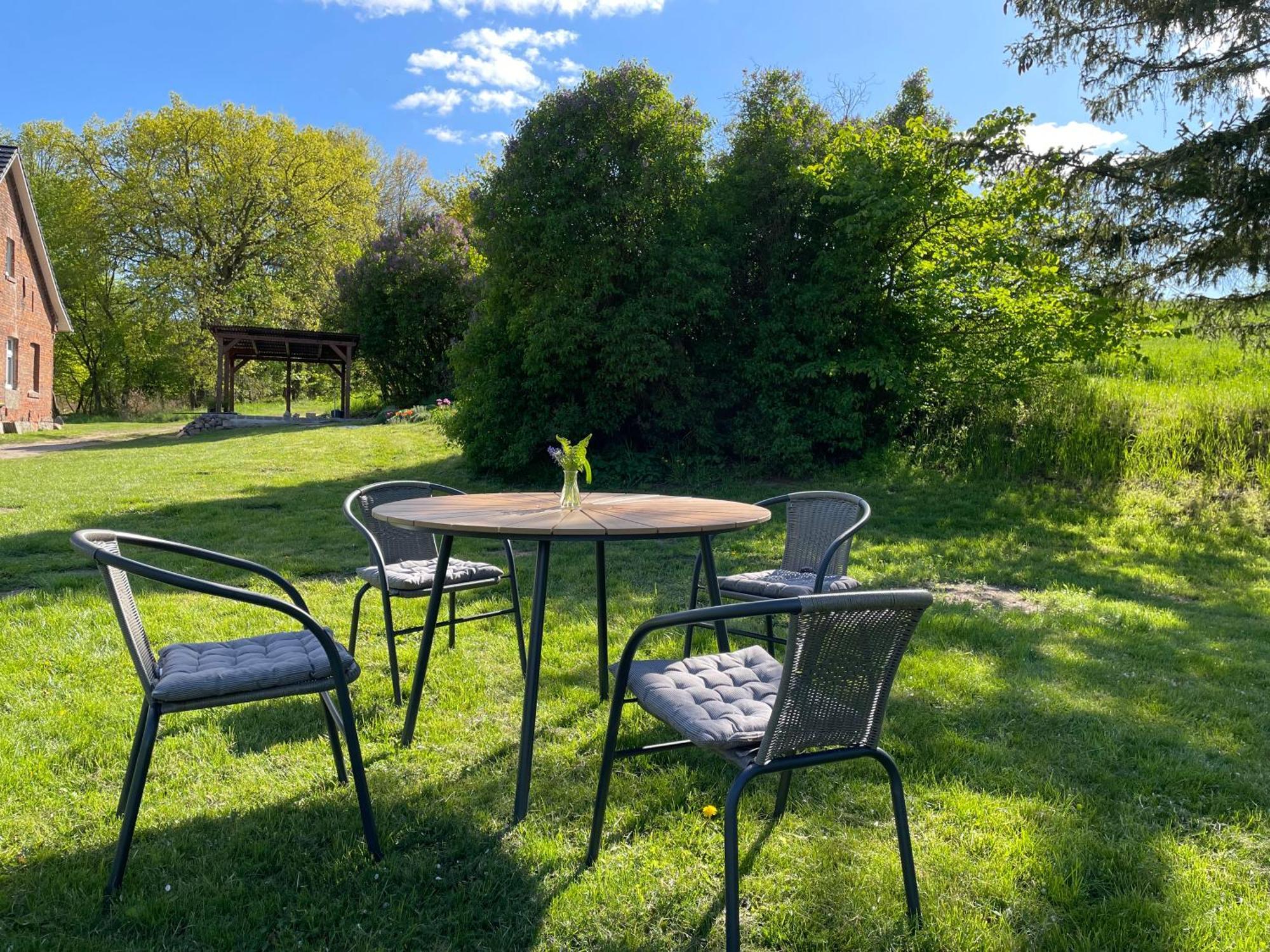 Ferienwohnung Am Rathsburgsee Gramzow Exterior foto